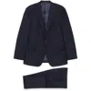 Canali Windowpane-pattern Suit In Blue