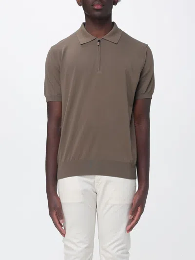 Canali Sweater  Men Color Blue In Brown