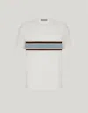 Canali T-shirt En Coton Blanc In White