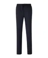Canali Drawstring Chinos In Black