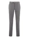 Canali Tailored Trousers In Gray
