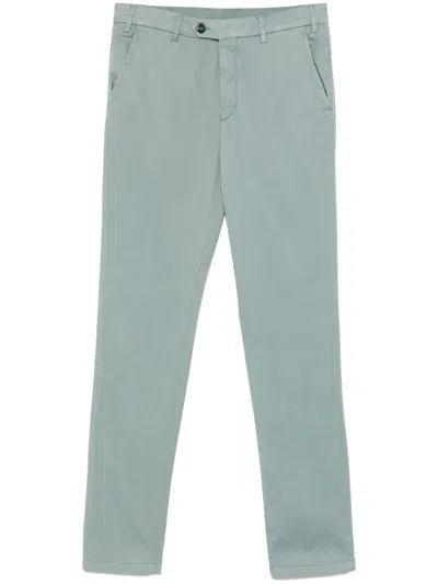 Canali Tapered Chinos In Multi