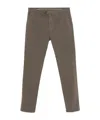 Canali Tapered Trousers In Nude