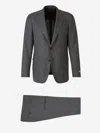 CANALI CANALI TEXTURED WOOL SUIT