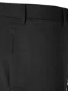 Canali Wool Tailored Trousers In Gray