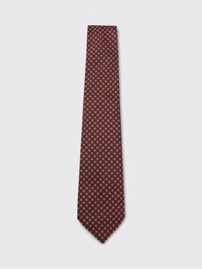 Canali Tie Men In Yellow