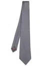 Canali Micro Geometric Beige/blue Tie