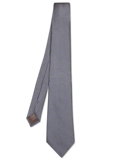 Canali Ties In Blue