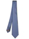 Canali Mini Pois Blue/black Tie
