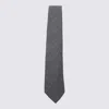Canali Grey Wool Tie