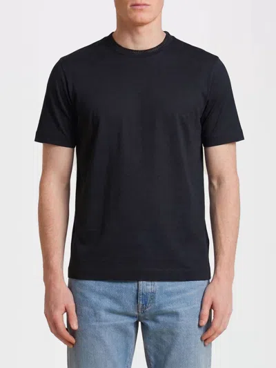 Canali Tシャツ  メンズ カラー ブルー In Blue