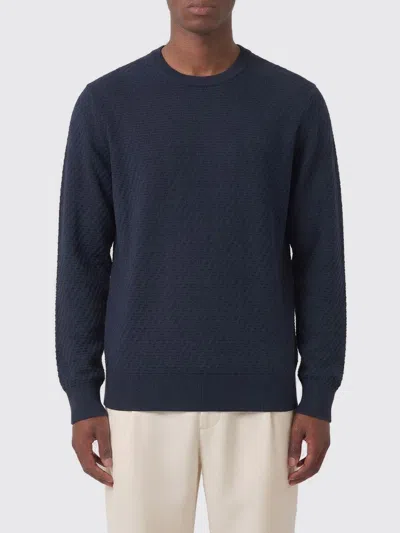 Canali Tシャツ  メンズ カラー ブルー In Blue