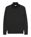 Canali Turtleneck Sweater In Black