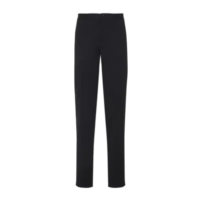 CANALI TUXEDO BLACK WOOL PANTS