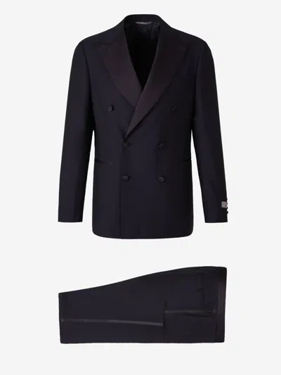 CANALI CANALI TUXEDO CAPRI WOOL