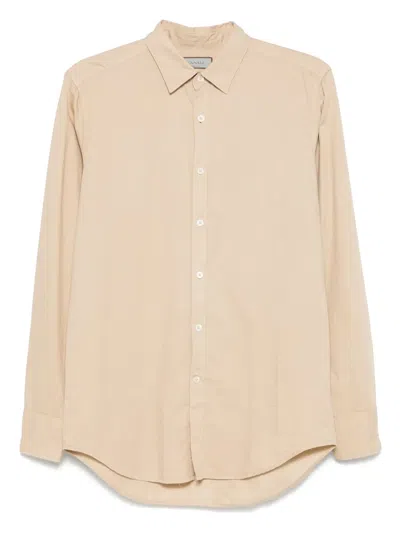 Canali Twill Shirt In Multi