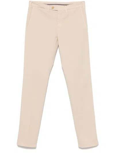 CANALI SLIM-CUT CHINOS