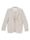 Canali Two-button Blazer In Green