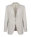 Canali Two-button Blazer In Gray