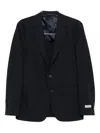 Canali Two-button Wool Blazer In Blue