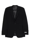 Canali Two-button Wool Jacket In Black