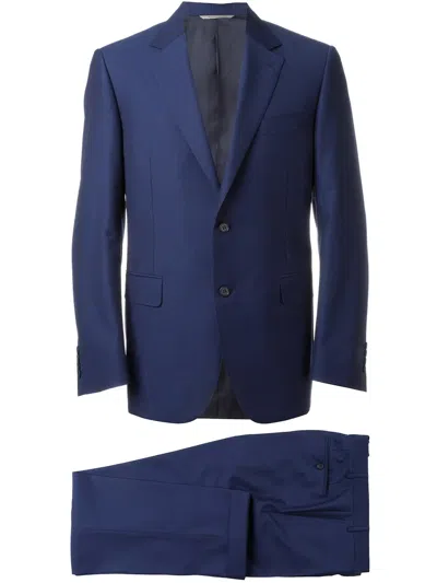 Canali Two Piece Suit In Blue