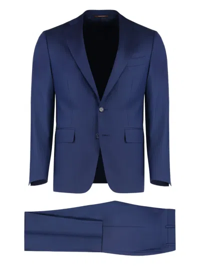 CANALI TWO-PIECE WOOL SUIT