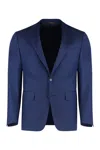 Canali 2pc Wool Suit In Blue
