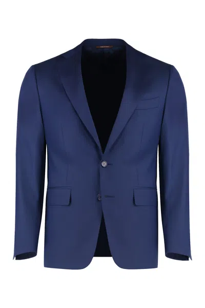 CANALI TWO-PIECE WOOL SUIT