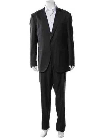 Pre-owned Canali Two-piece Blazer In Gray