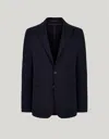 Canali Single-breasted Blazer In Black