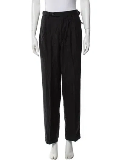 Pre-owned Canali Virgin Wool Skinny Leg Pants In Gray