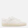 Canali White Leather Sneakers