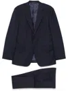 Canali Windowpane-pattern Suit In Blue