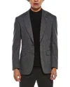 Canali Wool Blazer In Gray
