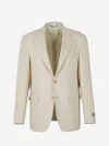 Canali Wool And Linen Blazer