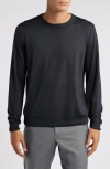 CANALI CANALI WOOL & SILK CREWNECK SWEATER