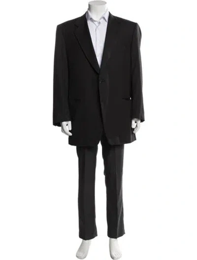 Pre-owned Canali Wool Blazer In Black