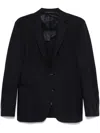 Canali Wool Blazer In Blue