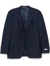 Canali Wool Blazer In Blue