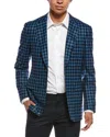 Canali Wool Blazer In Blue