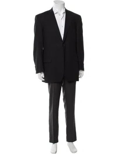 Pre-owned Canali Wool Blazer In Gray