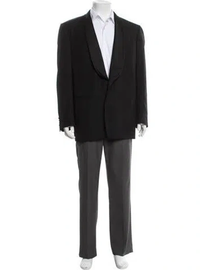 Pre-owned Canali Wool Blazer In Gray