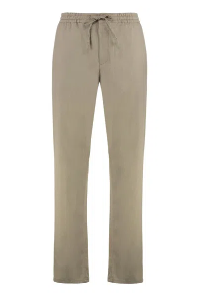 CANALI CANALI WOOL BLEND TROUSERS