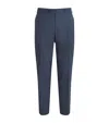Canali Wool Chinos In Blue