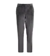 Canali Wool Chinos In Gray
