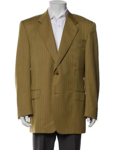 Pre-owned Canali Wool Coat In Brown