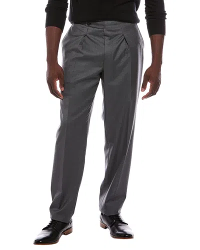 Canali Wool Formal Pant In Gray