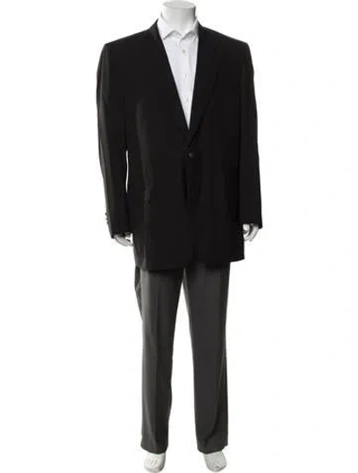 Pre-owned Canali Wool Jacket In Black