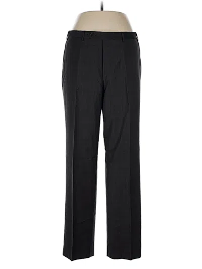 Pre-owned Canali Wool Pants In Black